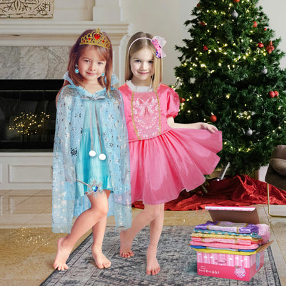 Princess Dress Up for Girls - 5 Princess Outfits,Birthday Gift for 3-6 Year 🍁 All In One Marketplace Canada