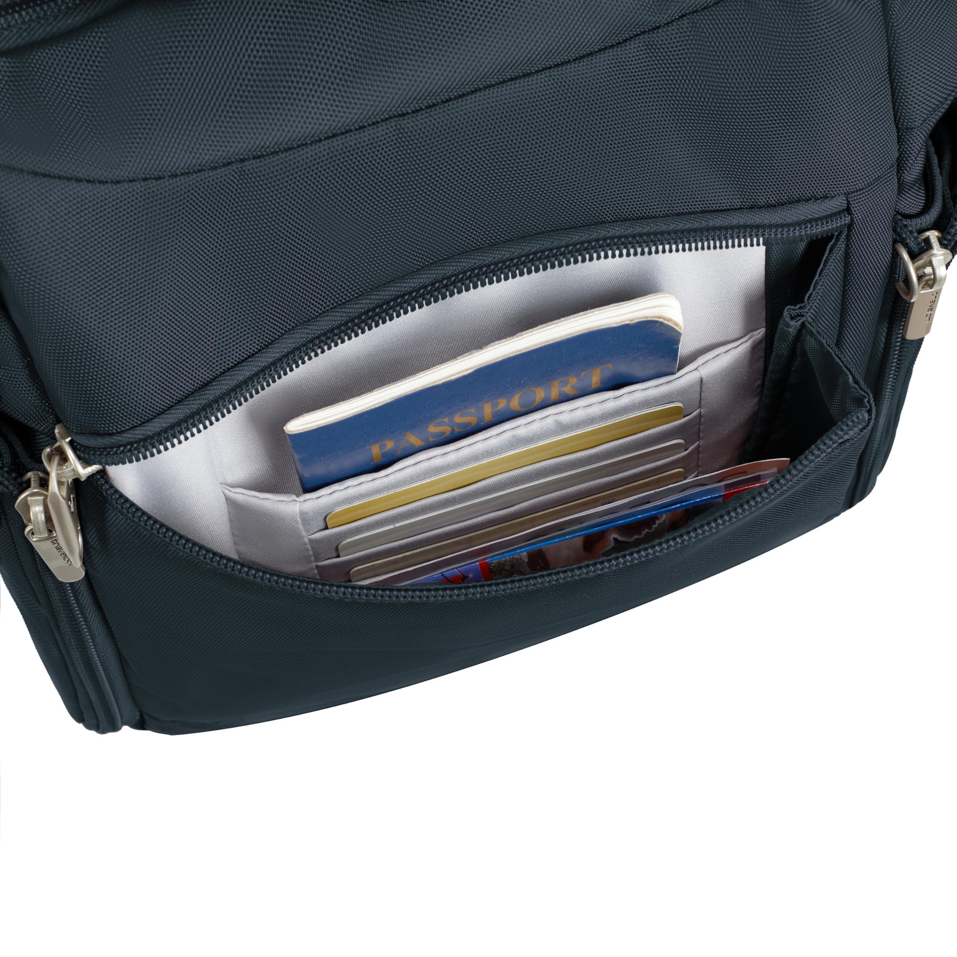 Travelon Anti-Theft Classic Messenger Bag, One Size, Midnight