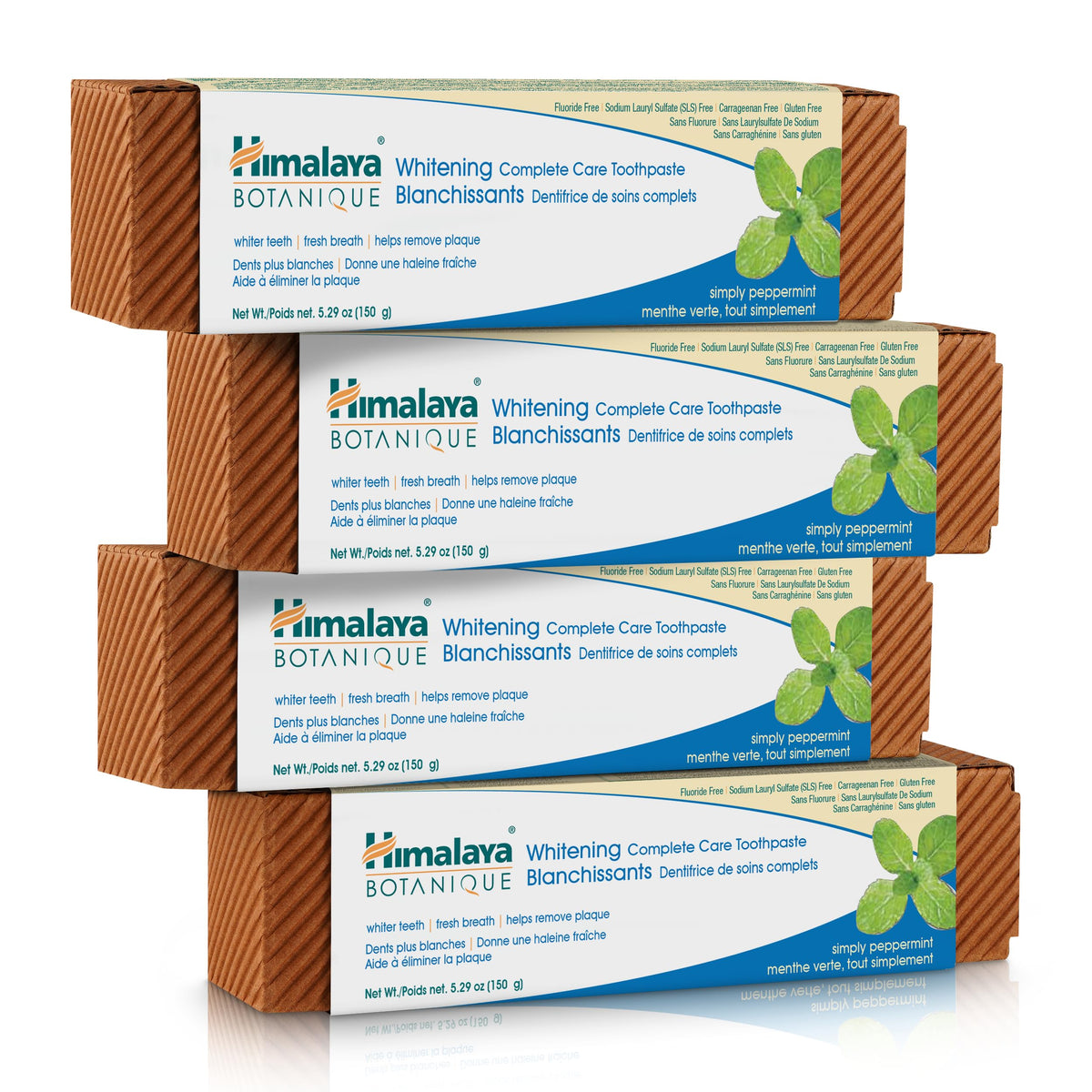 Himalaya Botanique Complete Care Whitening Toothpaste Peppermint 150g 4Pack 🍁 All In One Marketplace Canada