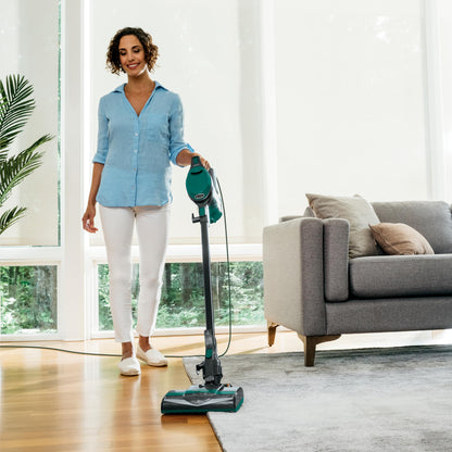 Shark Ultra Lightweight Corded Stick Vacuum with Easy Empty Cup, Fingertip Controls, Powerful Suction and Advanced Swivel Steering Over Hardwood Or Carpet (Emerald) CS110EMC (Canadian Version) 🍁 All In One Marketplace Canada