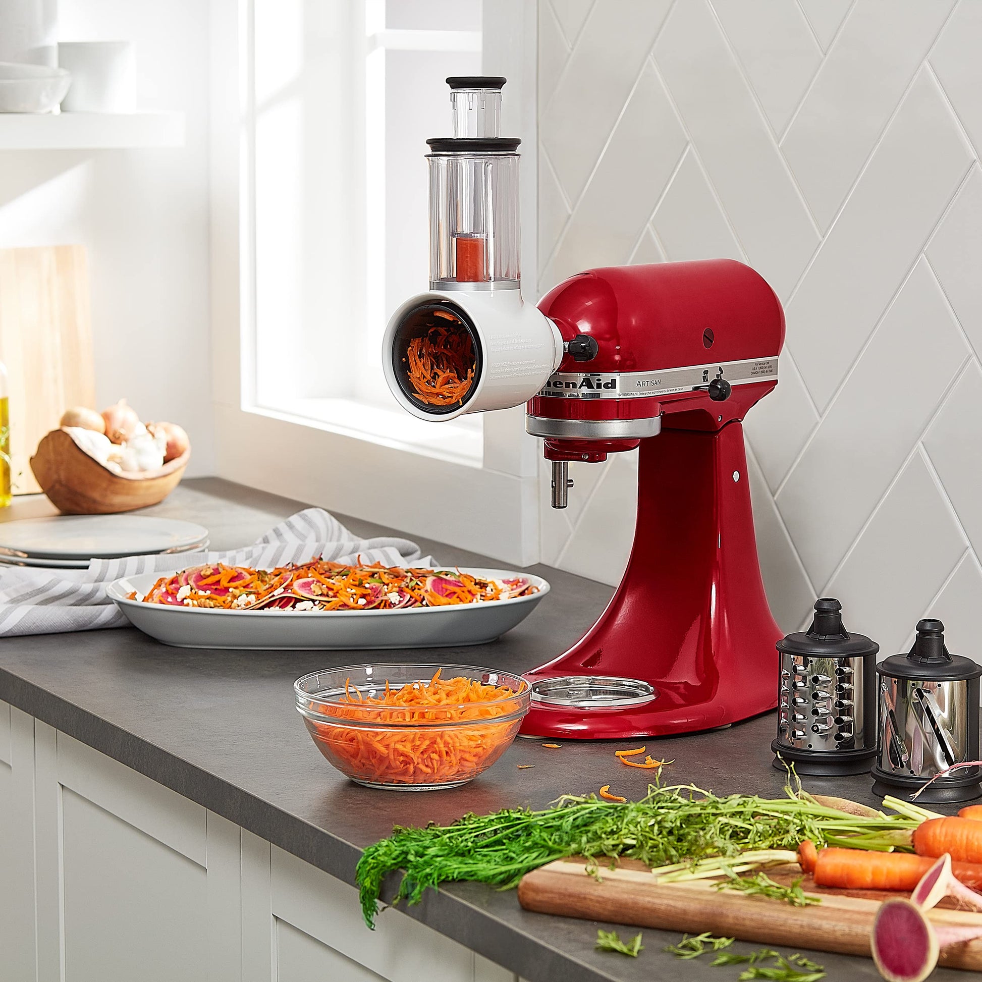KitchenAid Fresh Prep Slicer/Shredder Attachment, KSMVSA KitchenAid