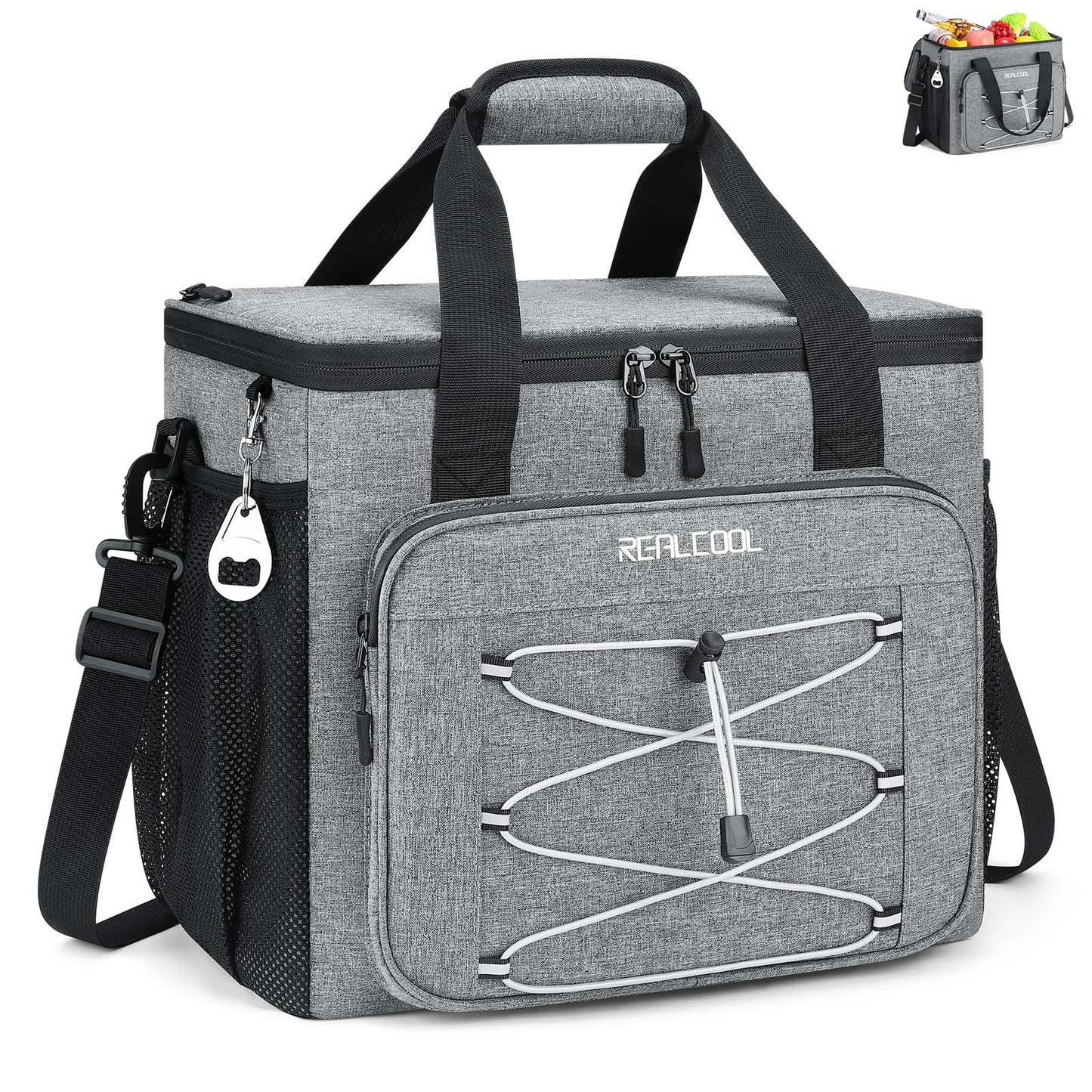 RealCool 35/45 Can Collapsible Soft Cooler Bag, Leakproof Ice Chest 🍁 All In One Marketplace Canada