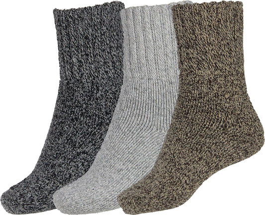 BenSorts Women Boots Socks Warm Thick Cozy Winter Crew Black Brown Gray 🍁 All In One Marketplace Canada
