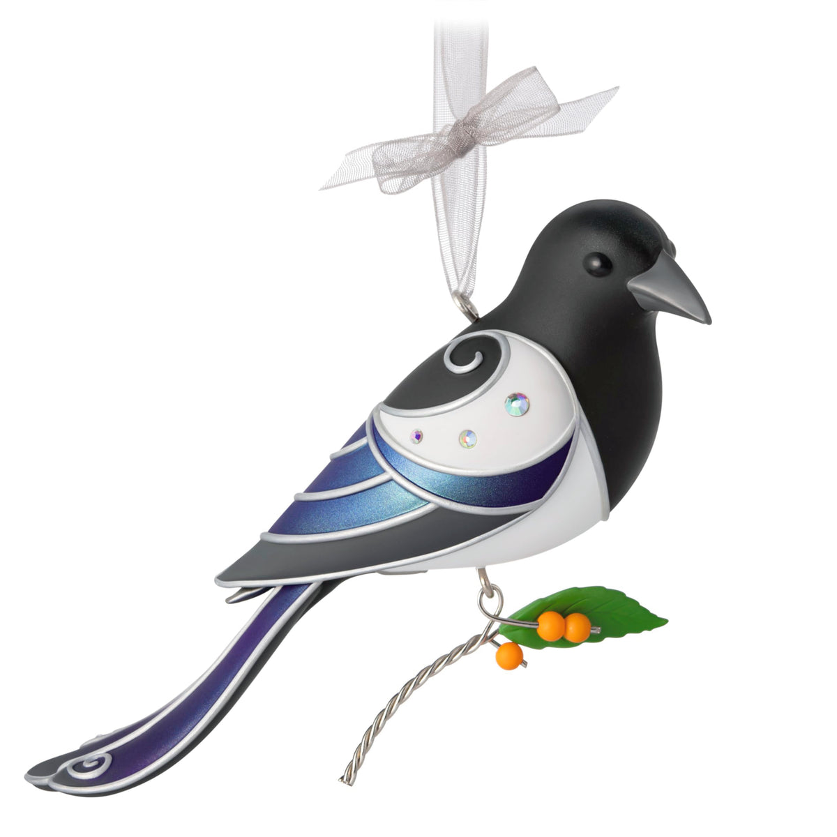 Hallmark Keepsake Christmas Ornament 2026, The Beauty of Birds Black-Billed Magpie, Gifts for Nature Lovers 🍁 All In One Marketplace Canada