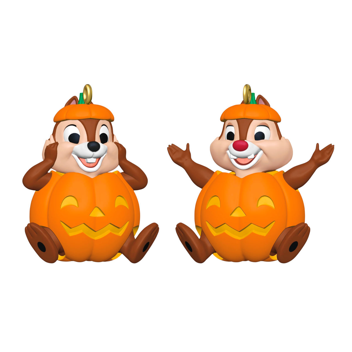 Hallmark Keepsake Halloween Ornament 2026, Disney Chip and Dale Double Trouble, Set of 2, Halloween Decorations
