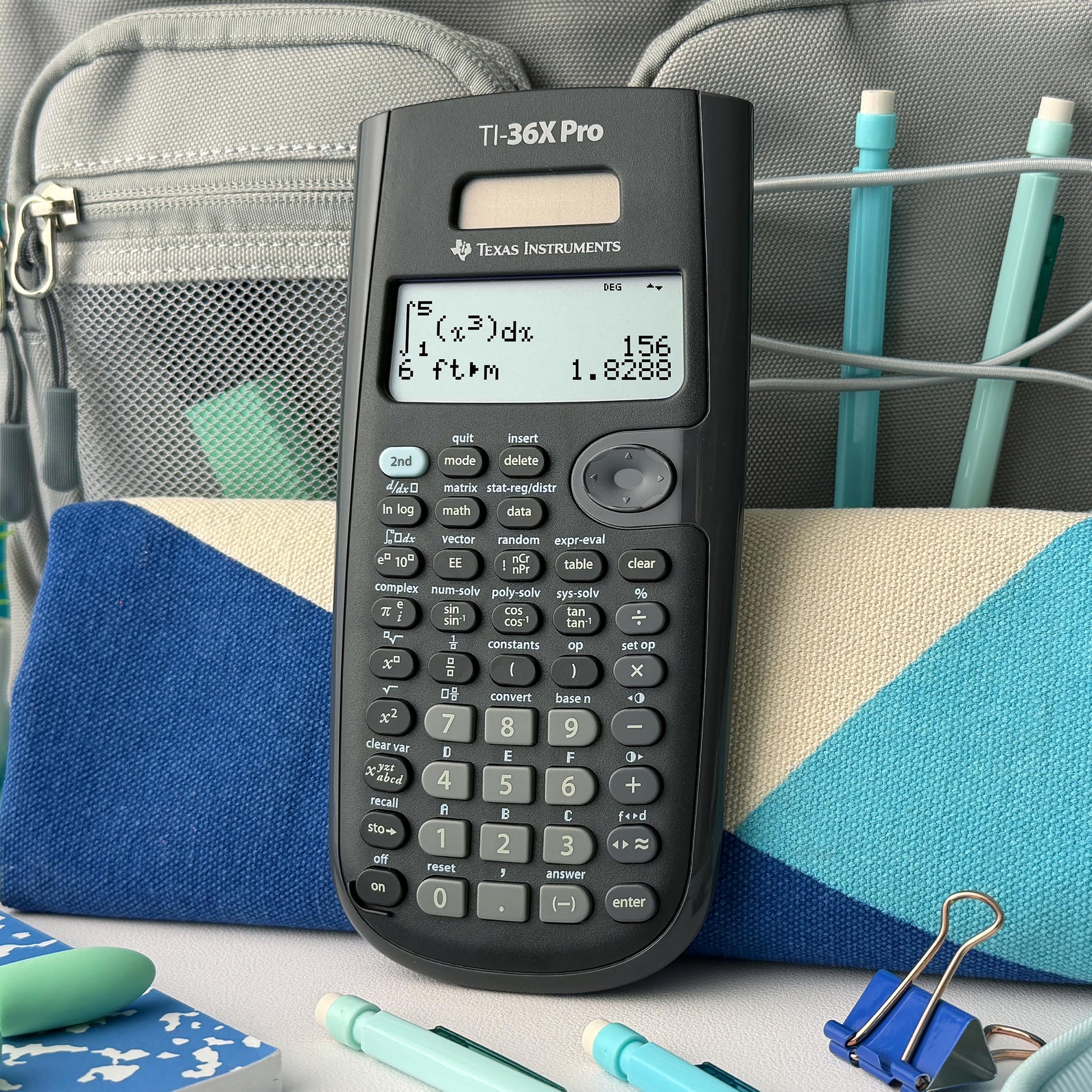 Texas Instruments TI-36X Pro Engineering/Scientific Calculator, Black, 9.7 Inch Texas Instruments
