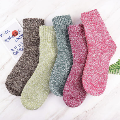 Jeasona 5 Pairs Socks for Women Winter Warm Wool Thermal Thick Crew 🍁 All In One Marketplace Canada