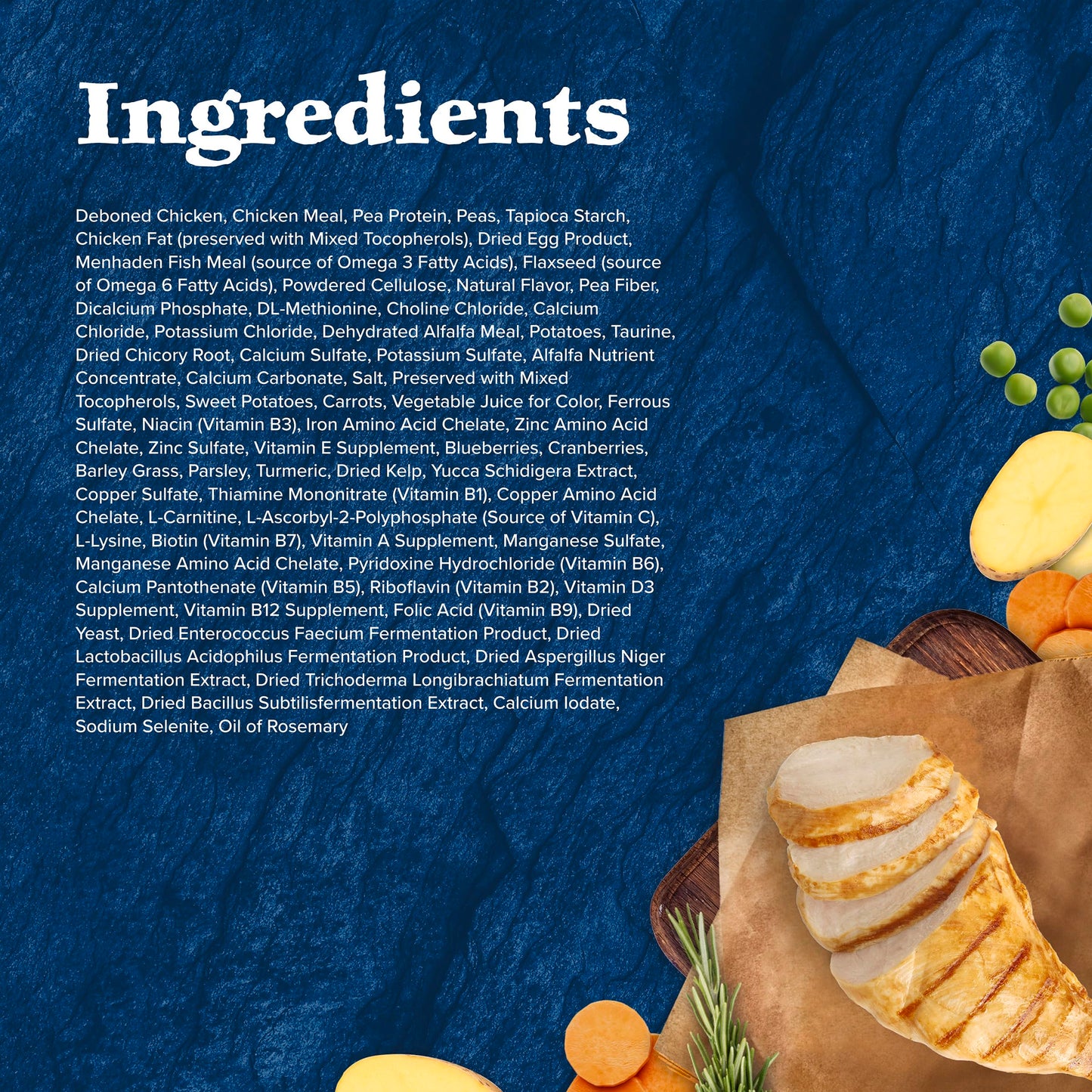 Blue Buffalo Wilderness Chicken Natural High-Protein Grain-Free Dry Food for Adult Indoor Cats, Real Chicken First, Antioxidant-Rich LifeSource Bits Support Immunity, Promotes Strong Muscles, 5 lbs.