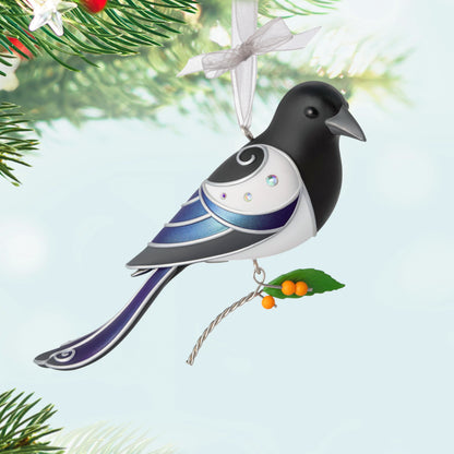 Hallmark Keepsake Christmas Ornament 2026, The Beauty of Birds Black-Billed Magpie, Gifts for Nature Lovers 🍁 All In One Marketplace Canada