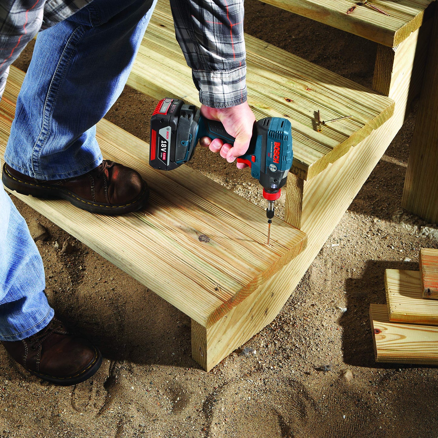 BOSCH ITSQ26B 6 In. Square #2 Impact Tough Screwdriving Bit Bosch