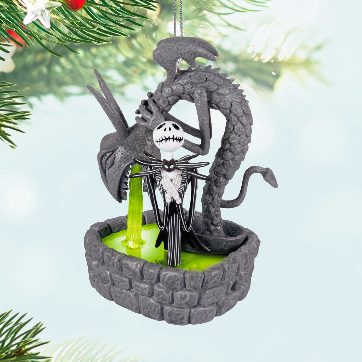 Hallmark Keepsake Christmas Ornament 2025, Disney Tim Burton's The Nightmare Before Christmas This is Halloween with Light, Gifts for Disney Fans