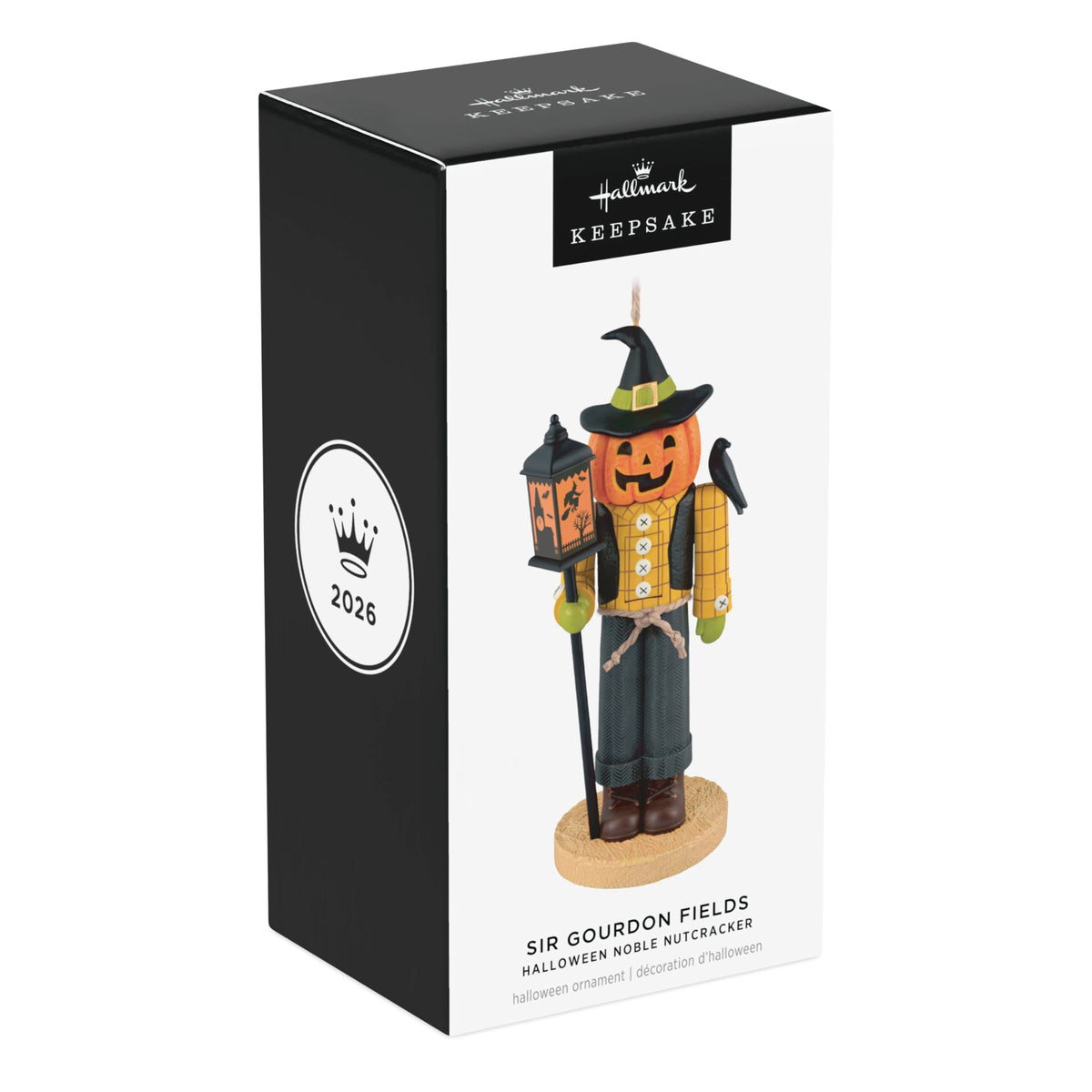 Ornement d'Halloween Hallmark Keepsake (Casse-noisette noble Sir Gourdon Fields)