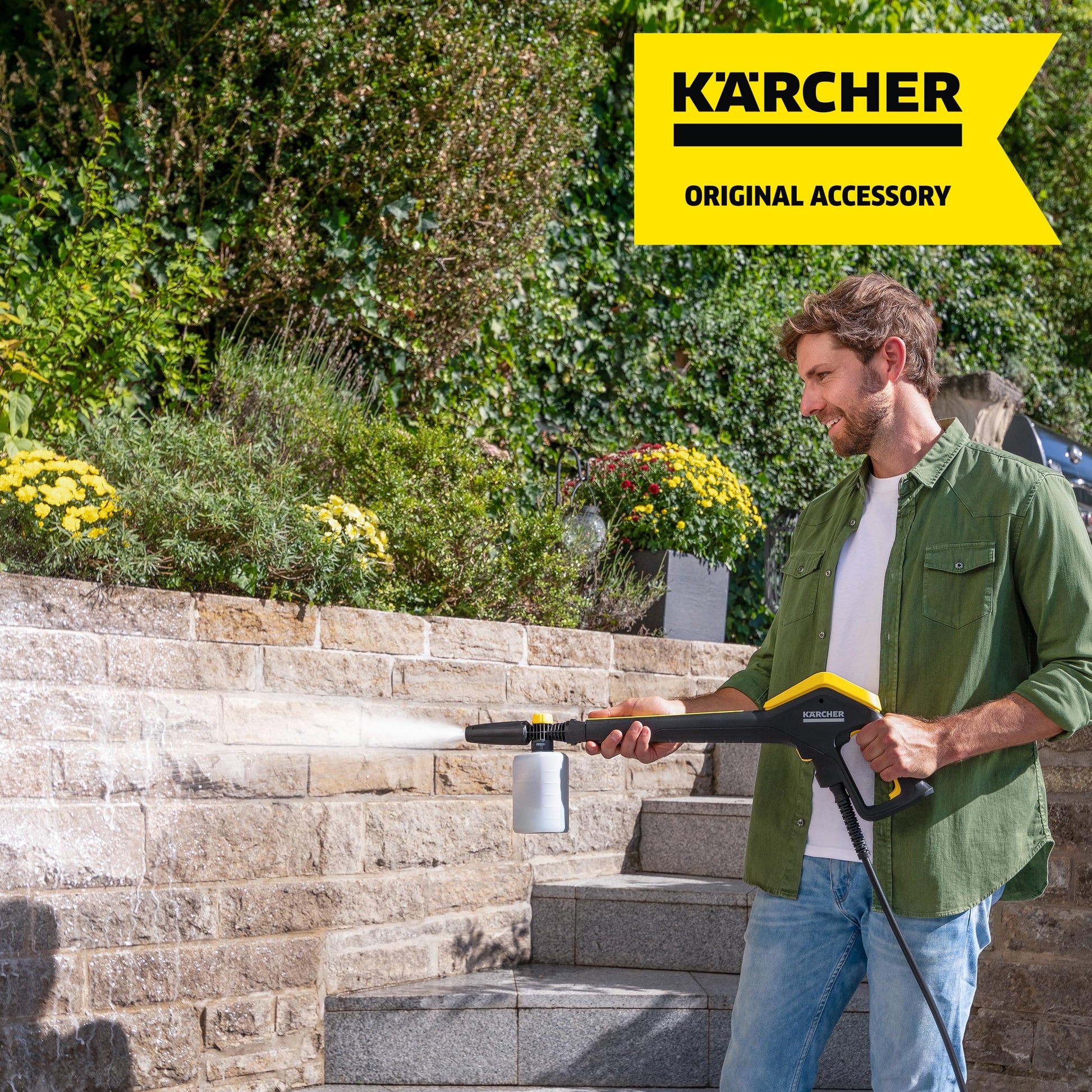 Kärcher FJ6 Foam Cannon for Karcher Electric Pressure Washers K1-K5 - Great for Cleaning Vehicles, Cars, Motorcycles, Bikes and More KÄRCHER