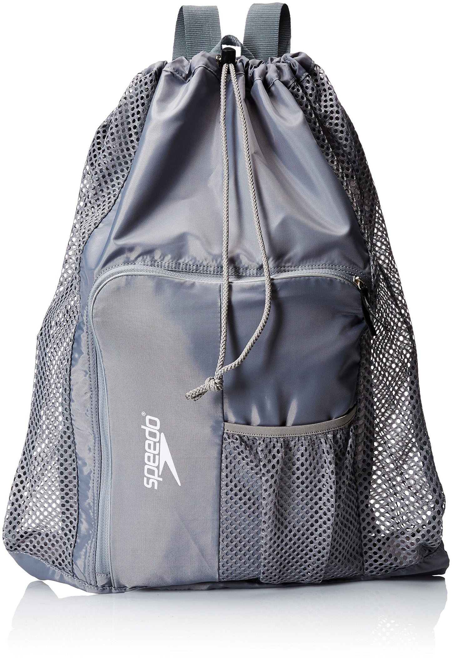 Speedo Deluxe Ventilator Mesh Equipment Bag, Frost Grey Speedo
