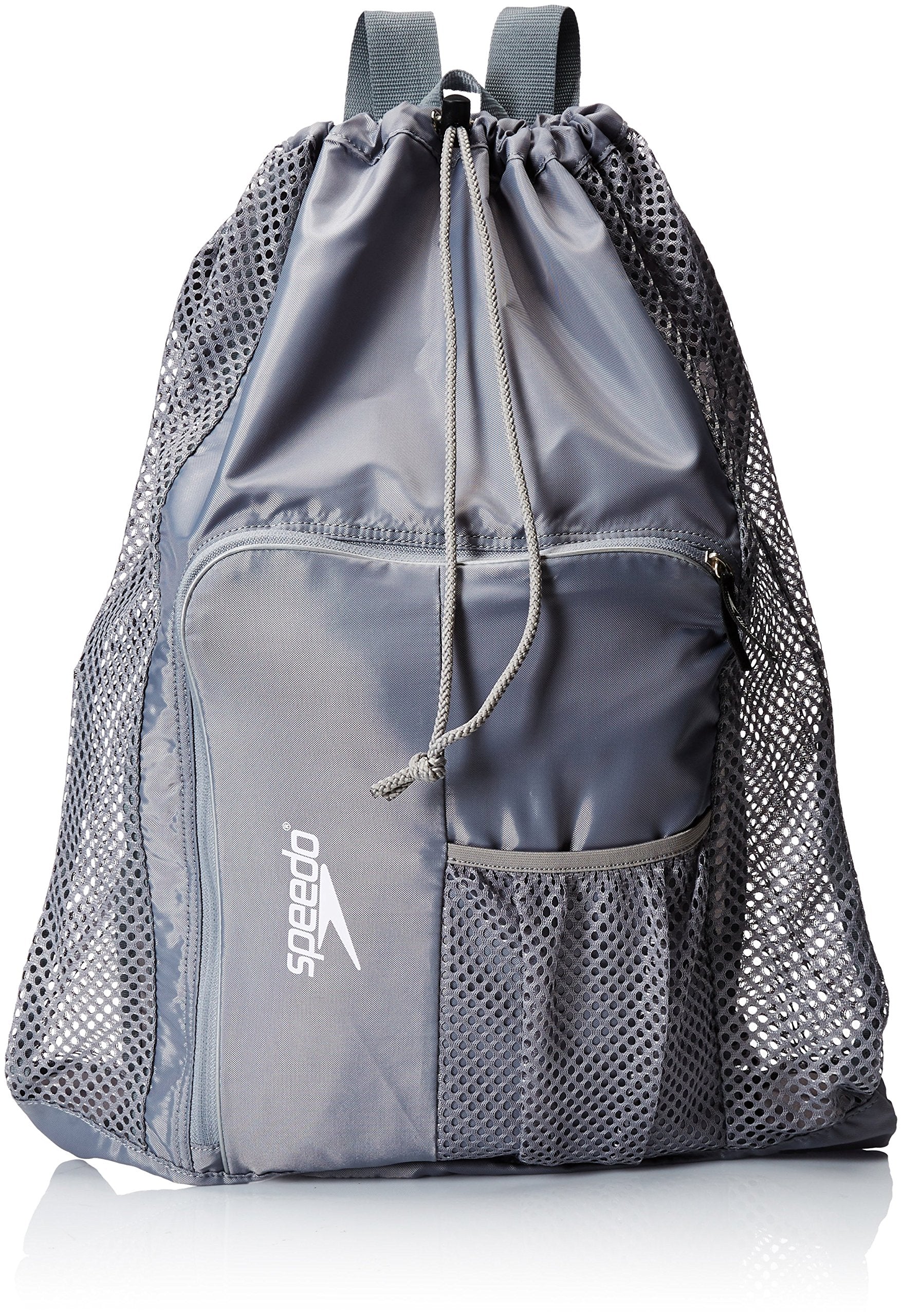 Speedo Deluxe Ventilator Mesh Equipment Bag, Frost Grey Speedo
