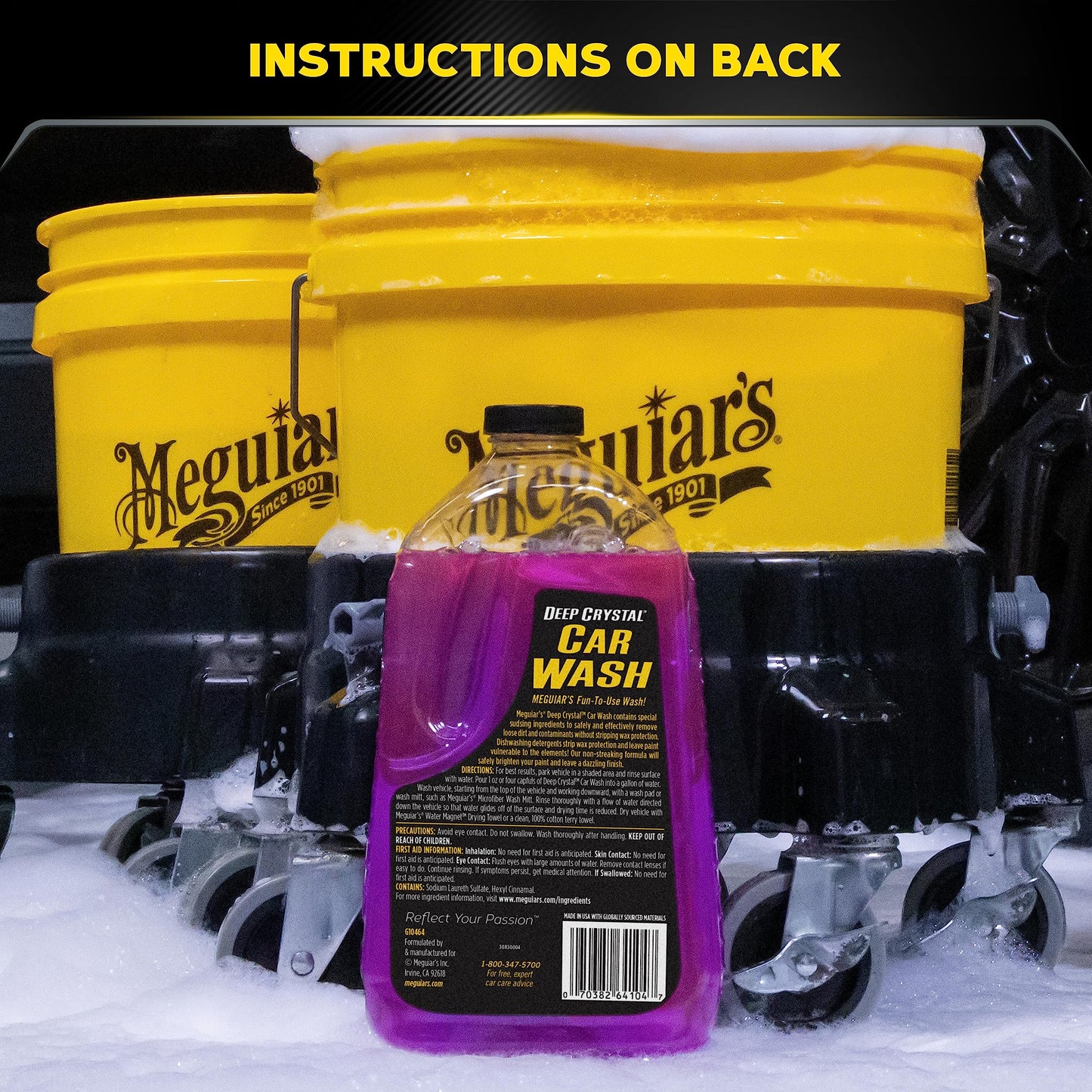 Meguiar's Deep Crystal Car Wash - Available at All In One Marketplace Canada