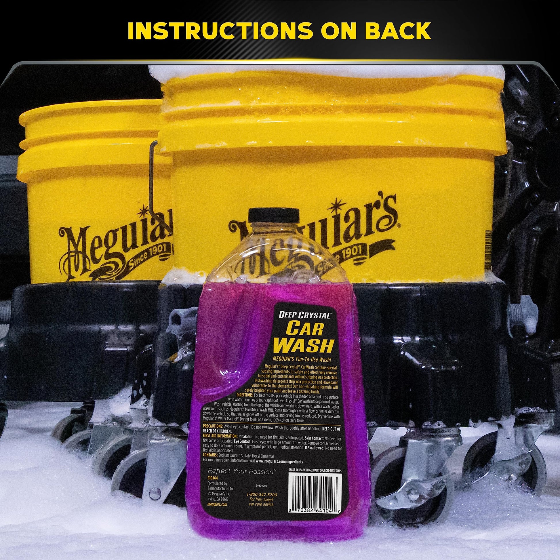 Meguiar's Deep Crystal Car Wash - Available at All In One Marketplace Canada