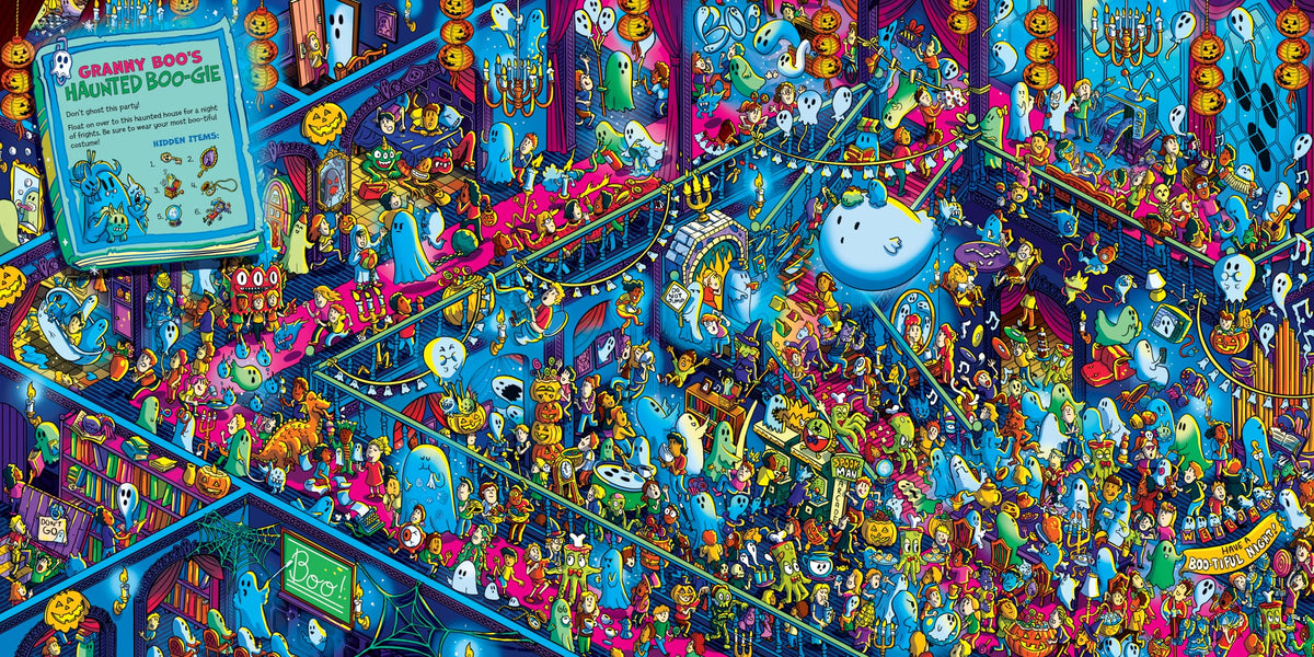 Halloween Search-and-Find Adventures: A Hunt Full of Tricks and Treats