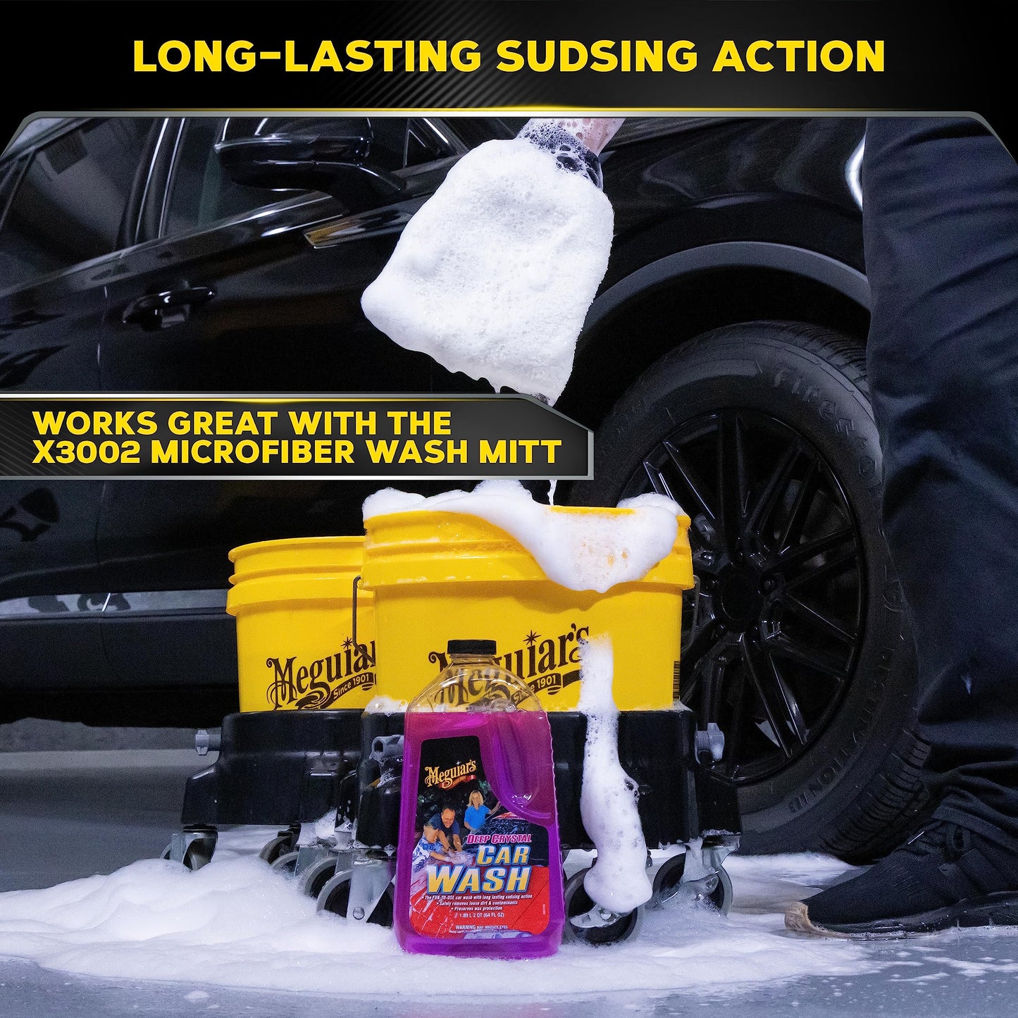 Meguiar's Deep Crystal Car Wash - Available at All In One Marketplace Canada