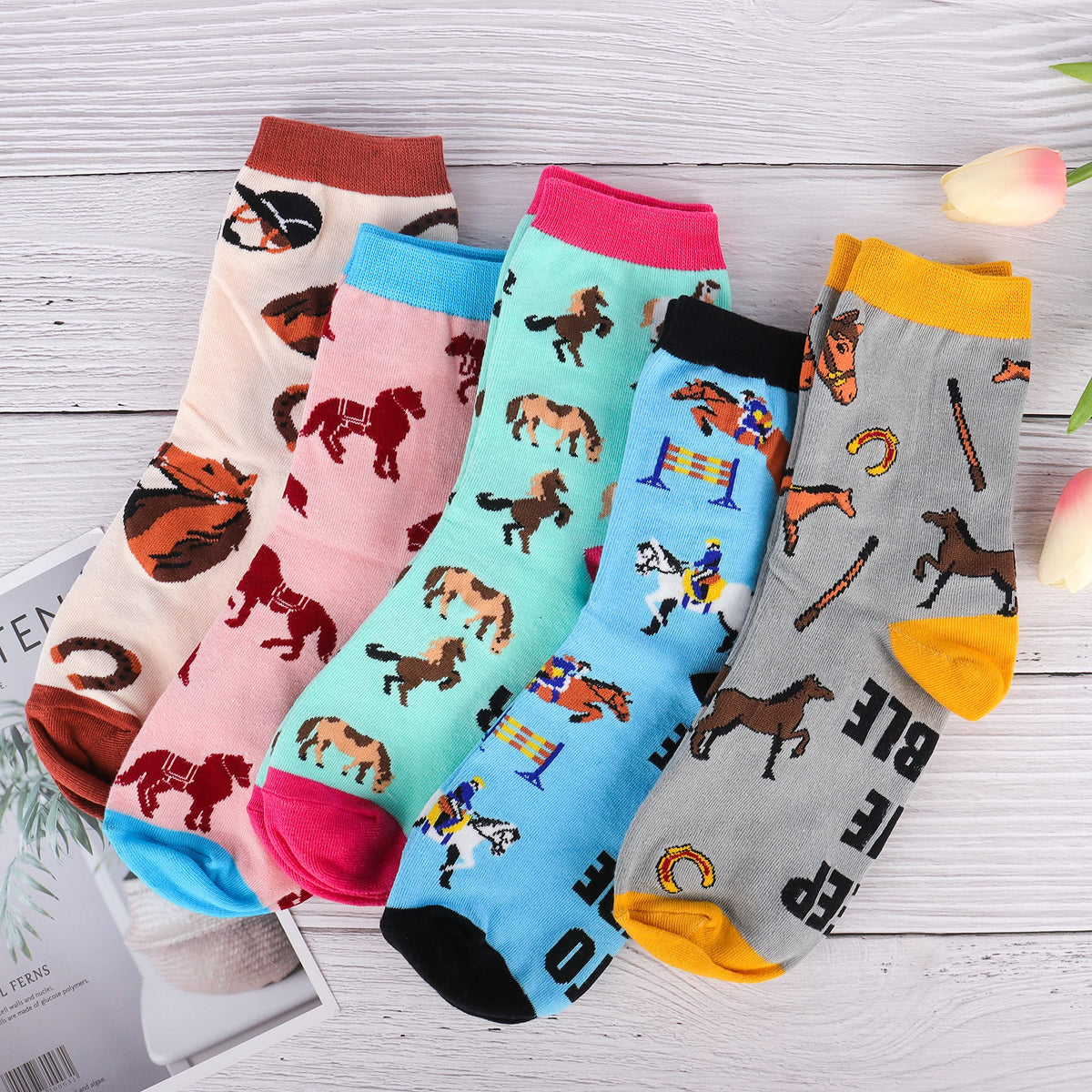 Moyel Horse Socks for Women Horse Gifts for Girls Teen Girls 🍁 All In One Marketplace Canada