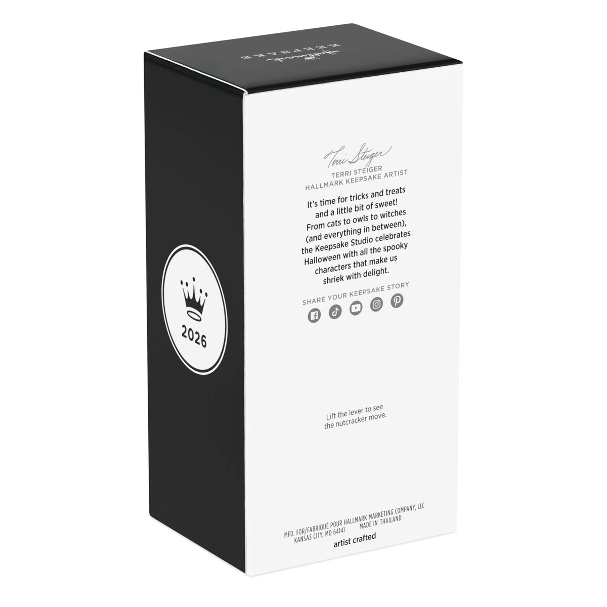 Ornement d'Halloween Hallmark Keepsake (Casse-noisette noble Sir Gourdon Fields)