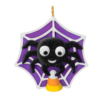 Ornement miniature Hallmark Keepsake 3,2 cm Halloween 2025, petite araignée, décorations d'Halloween