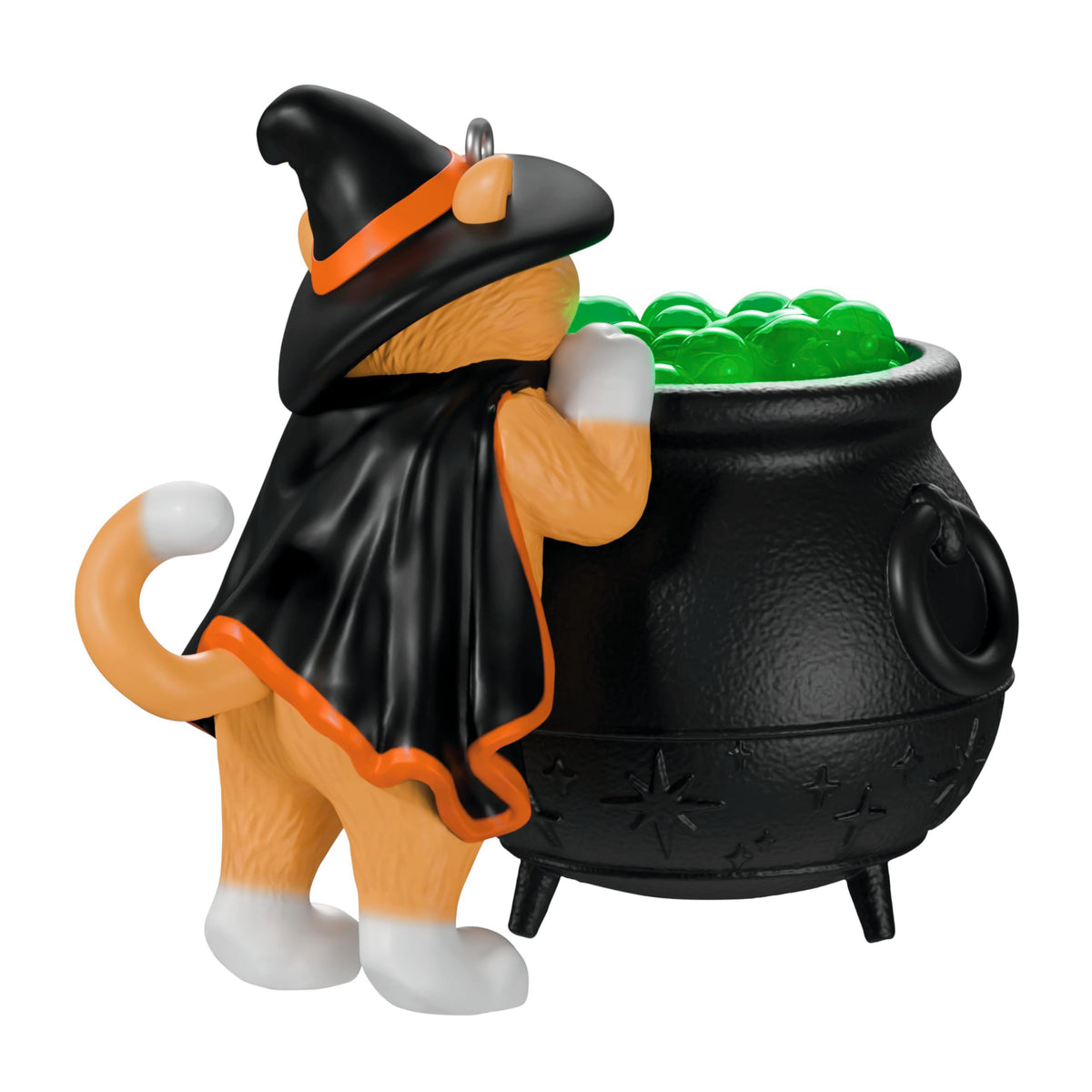 Ornement Hallmark Keepsake Halloween 2026, Édition spéciale Mischievous Kittens Orange Cat Energy, Décorations d'Halloween