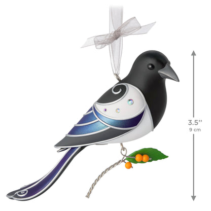 Hallmark Keepsake Christmas Ornament 2026, The Beauty of Birds Black-Billed Magpie, Gifts for Nature Lovers 🍁 All In One Marketplace Canada