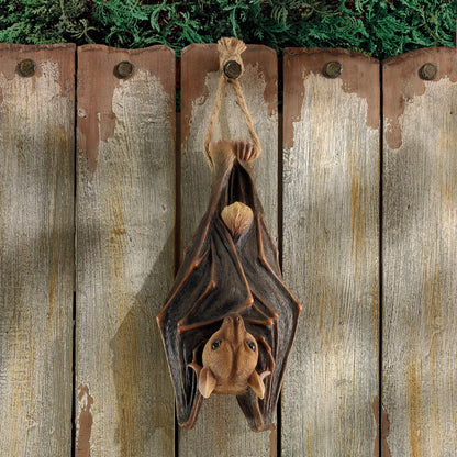 Vampire Bat - Hanging Mega Bat Sculpture - Bat Figure - Halloween Bats