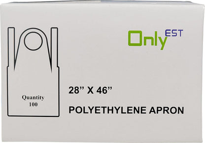 Only Est - Disposable Aprons - 28" x 46"