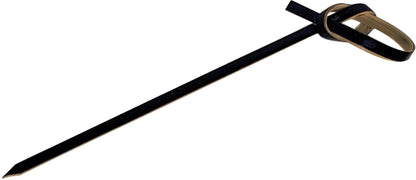 Eco-Craze - Pic à nœud en bambou - 3,5" - Noir - BK3409