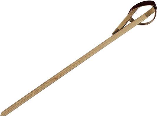 Eco-Craze - Pic à nœud en bambou - 3,5" - Rouge - BK3509