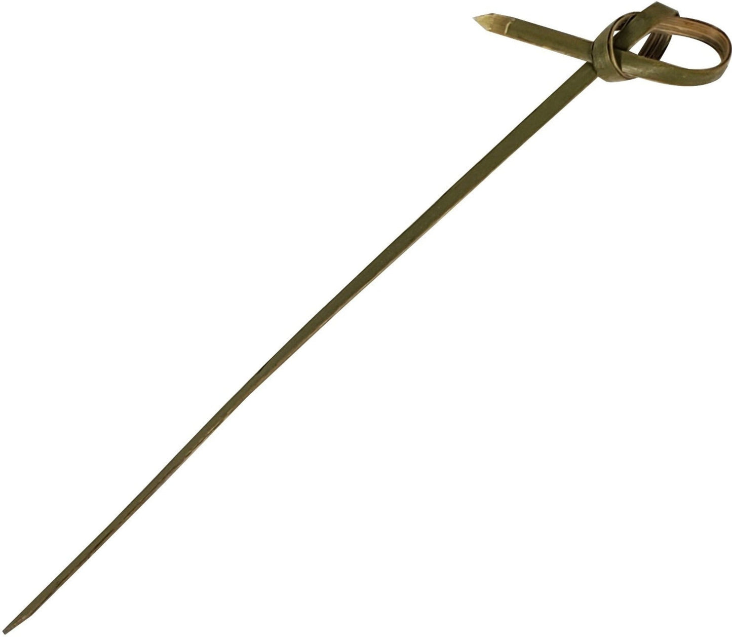 Eco-Craze - Pic à nœud en bambou - 4,7" - Vert - BK3612