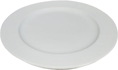 Pro-Kitchen - 10.5" Wide Rim Ceramic Plate - A1002-10.6