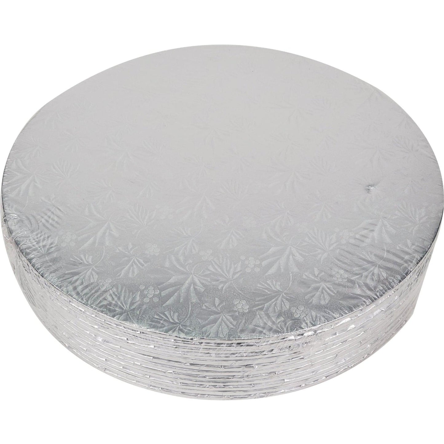 Decora - Plateau à gâteau - Rond - Argent - 14x1/4 - SC16