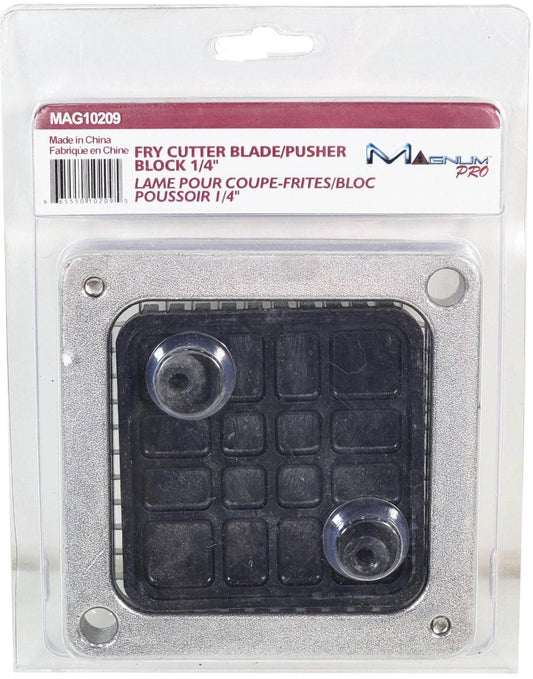 French Fry Cutter - 1/4" Blade & Pusher Block