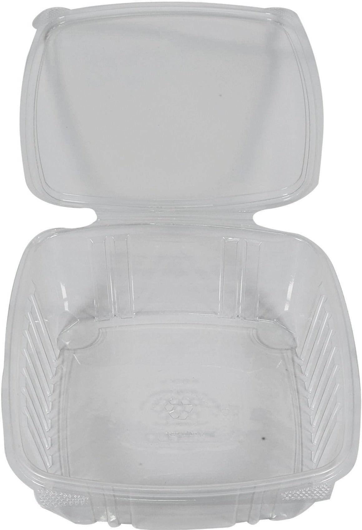 Genpak - Contenant à charnière pour charcuterie - Transparent - 48 oz - AD48