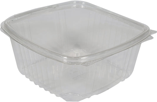 Genpak - Contenant à charnière pour charcuterie - Transparent - 64 oz - AD64