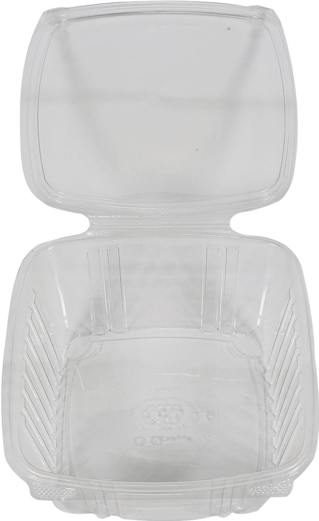 Genpak - Contenant à charnière pour charcuterie - Transparent - 64 oz - AD64