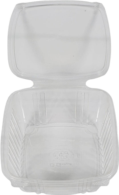 Genpak - Contenant à charnière pour charcuterie - Transparent - 64 oz - AD64