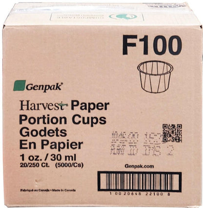 Genpak - Gobelets à portion - Papier - 1 oz - F100