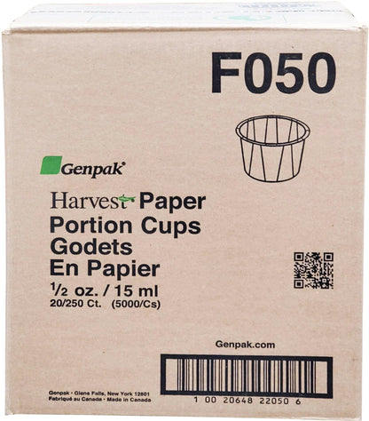 Genpak - Gobelets à portion - Papier - 0,5 oz - F050