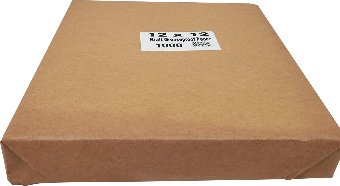 Feuille anti-graisse - 12"x12" - Kraft