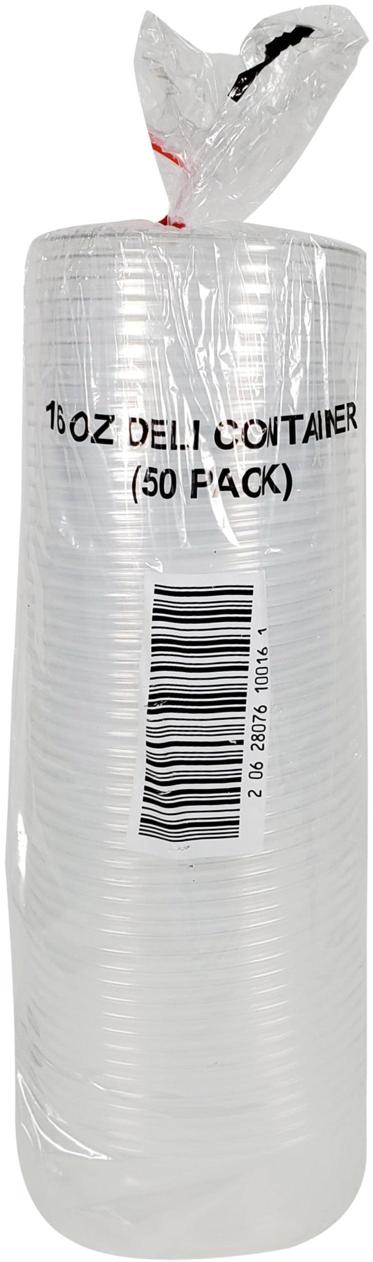 Hoffmann - Contenant pour charcuterie - Transparent - 16 oz - HT16-99A