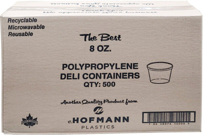 Hoffmann - Contenant pour charcuterie - Transparent - 8 oz - HT08-99A
