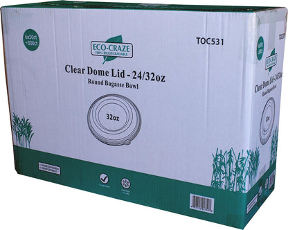 Eco-Craze - Couvercle en forme de dôme transparent pour CR24/CR32 - CR2432F