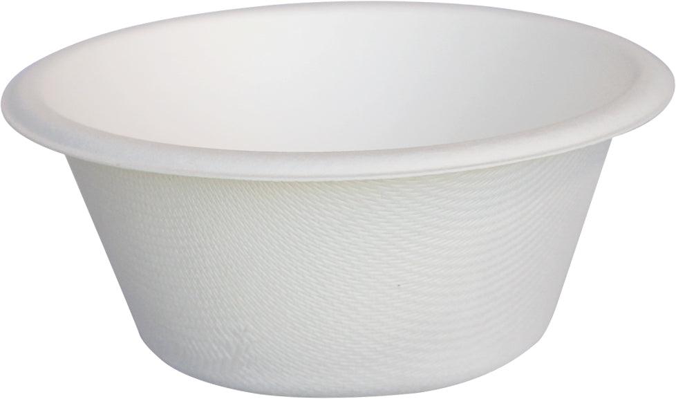 Eco-Craze - Bol rond en bagasse de 8 oz - Emballage de vente au détail