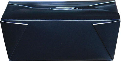 Eco-Craze - Boîte pliée en papier noir n° 8 - PFB08-B