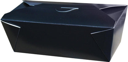 Eco-Craze - Boîte pliée en papier noir n° 9 - PFB09-B