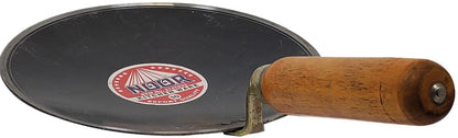 XC - Noor - Iron Tava w/Wooden Flat Handle 10" - Concave